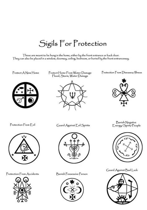 Warding Off Evil with the Power of Protection Sigils in Pagan Traditions